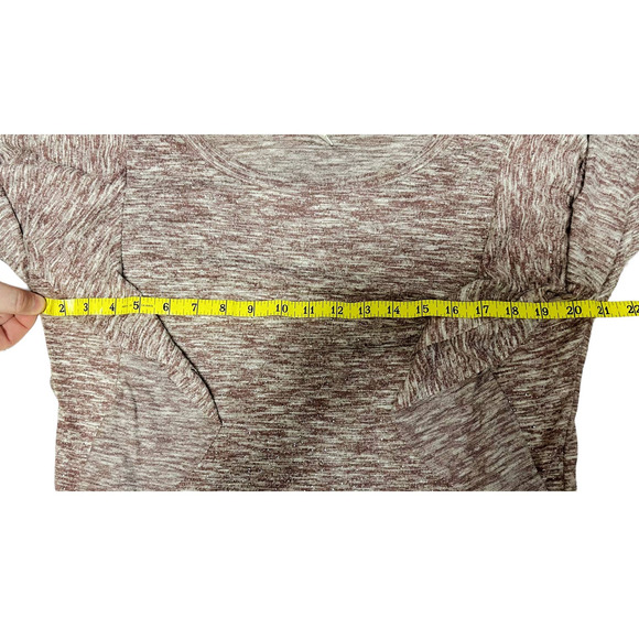 🛍️ Maurices Mauve Ruffle Long Sleeve Top Womens Size M - Picture 7 of 8